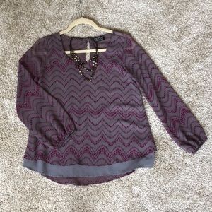 Long sleeved blouse